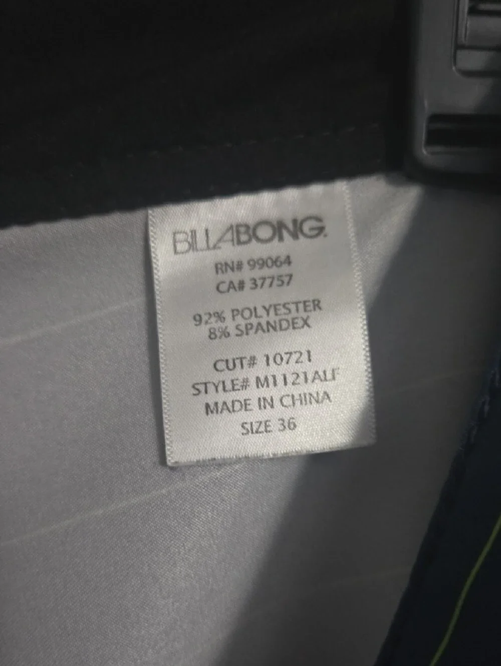 Billabong men swim